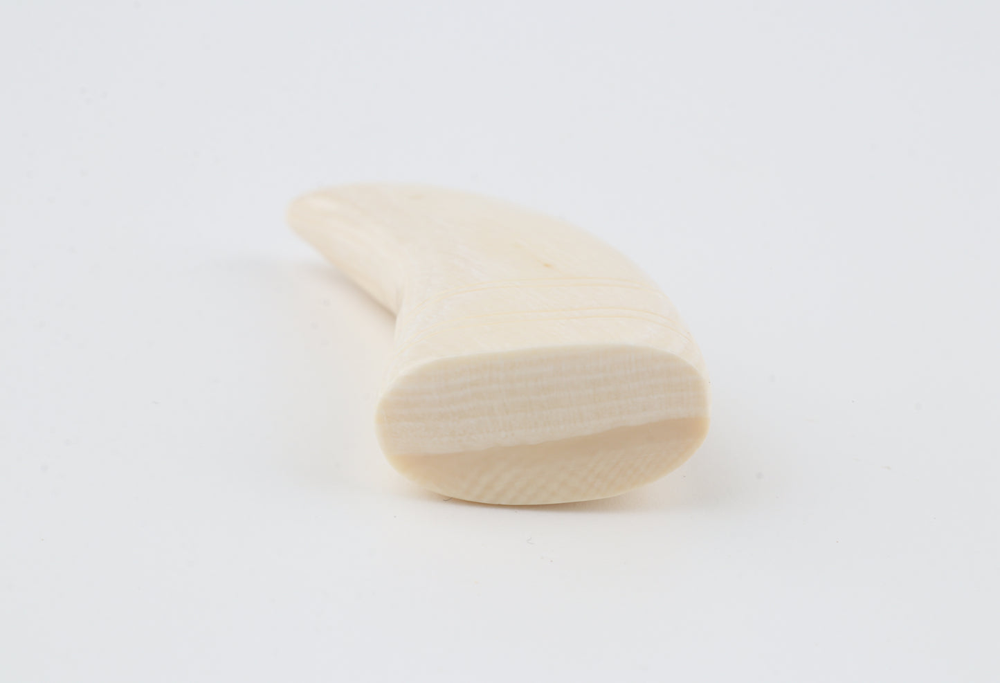 Carved mammoth ivory pendant