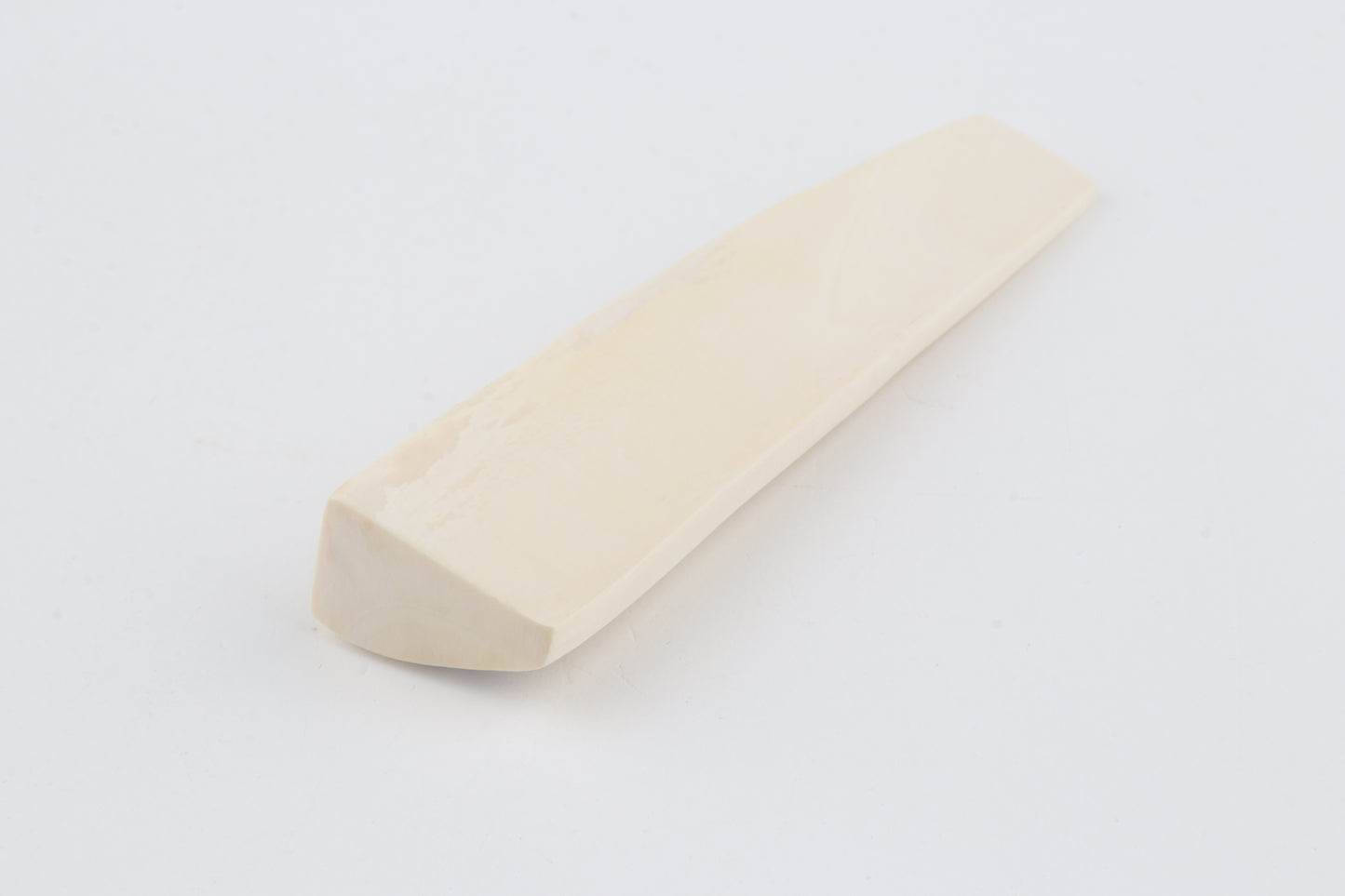 White mammoth ivory segment