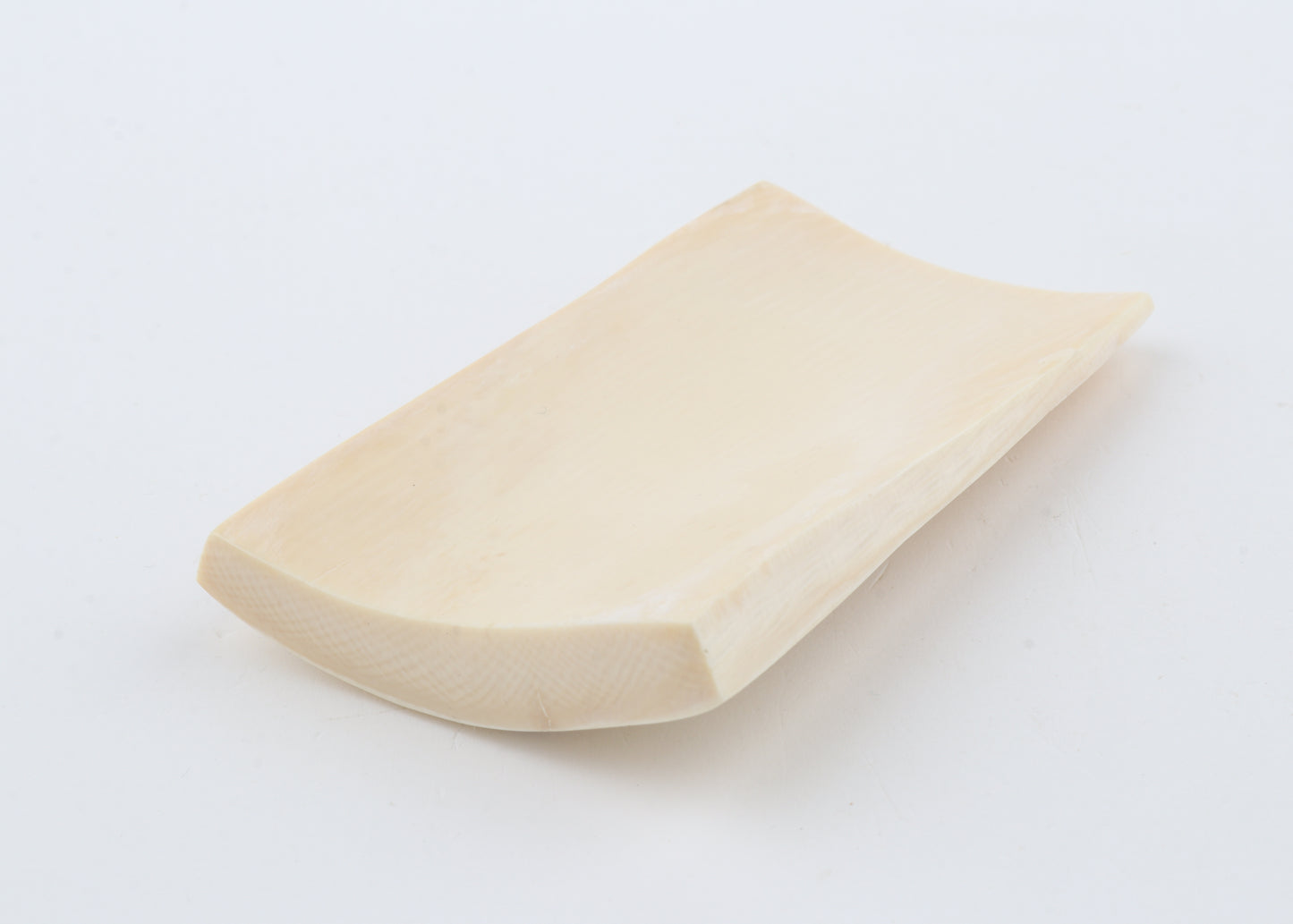 White mammoth ivory segment