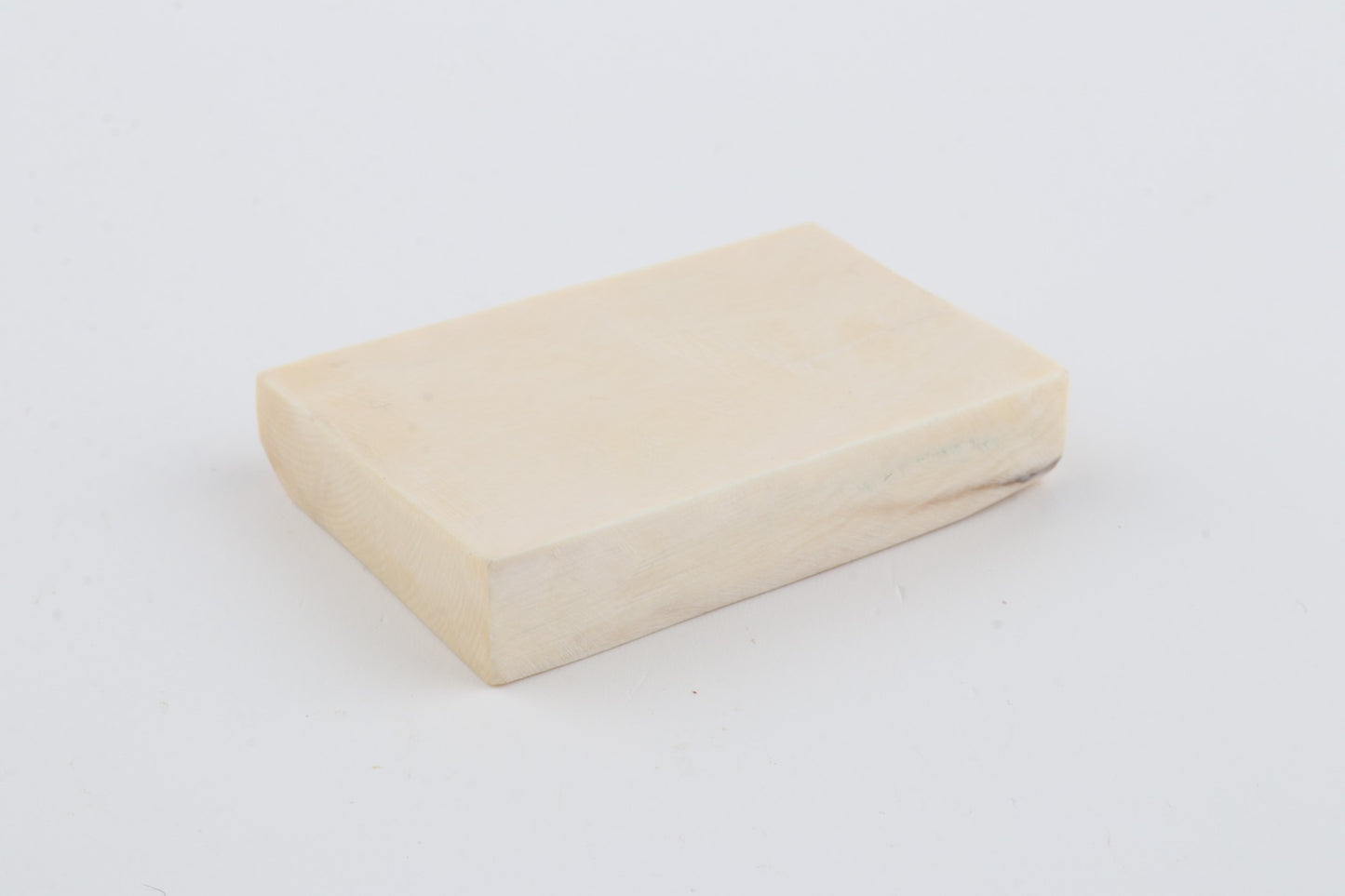 White mammoth ivory segment