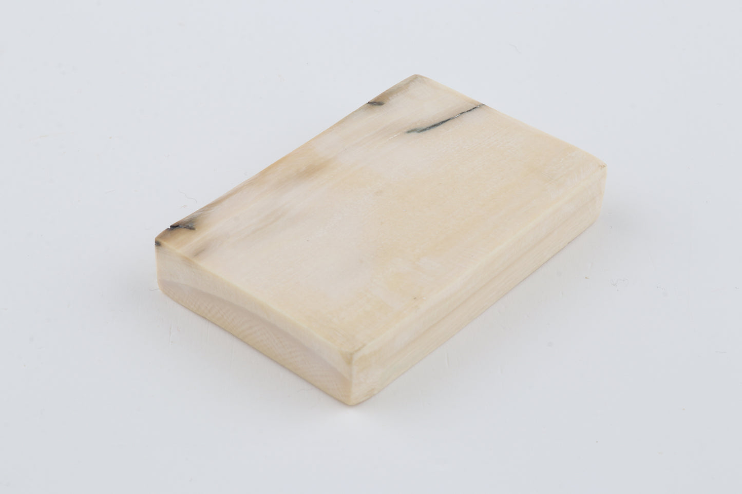 White mammoth ivory segment