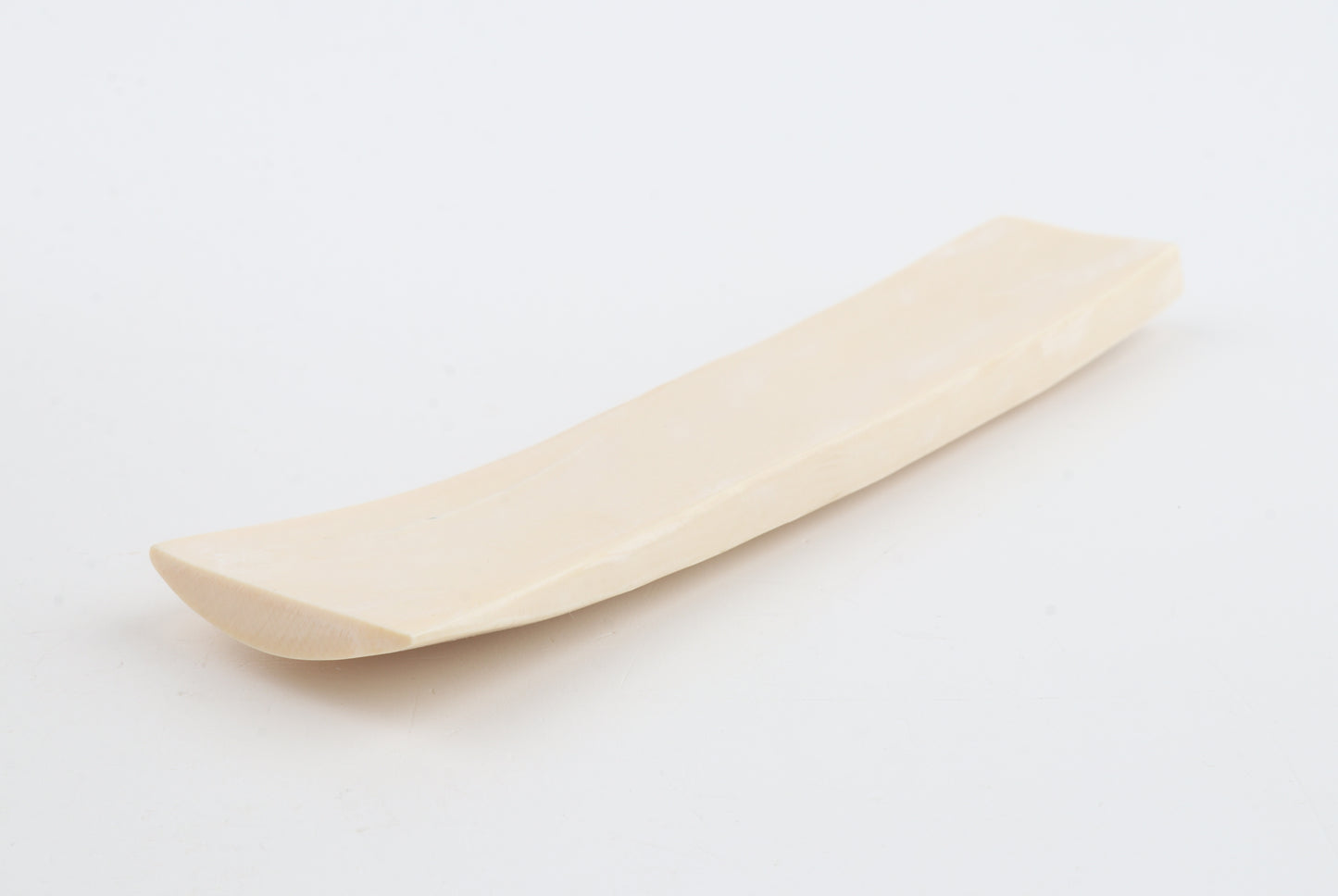 White mammoth ivory segment