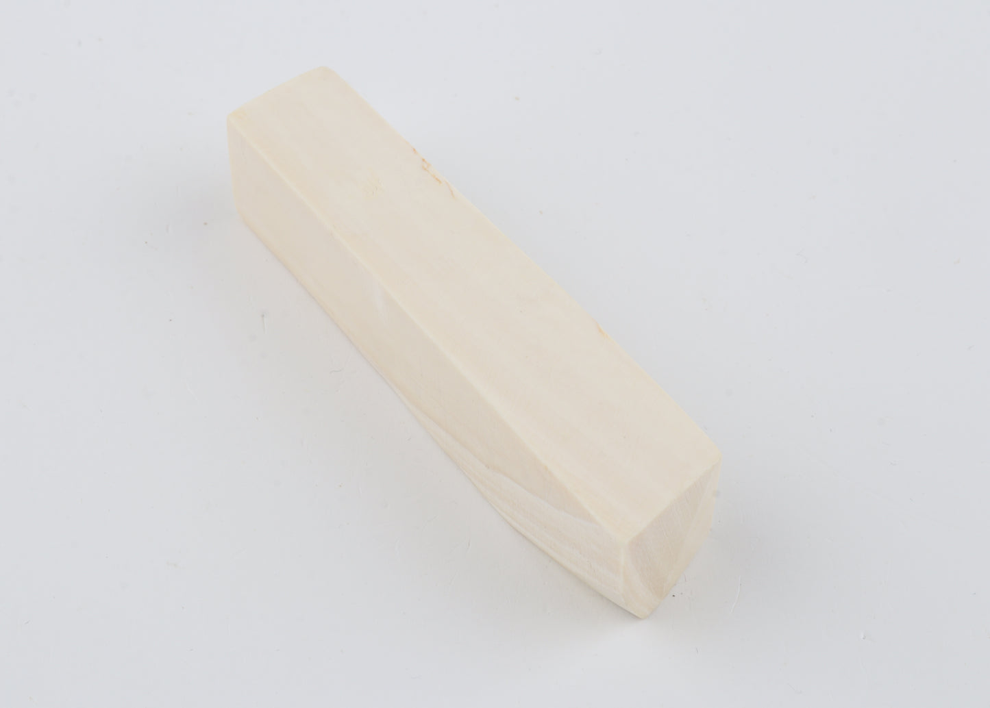 White mammoth ivory segment