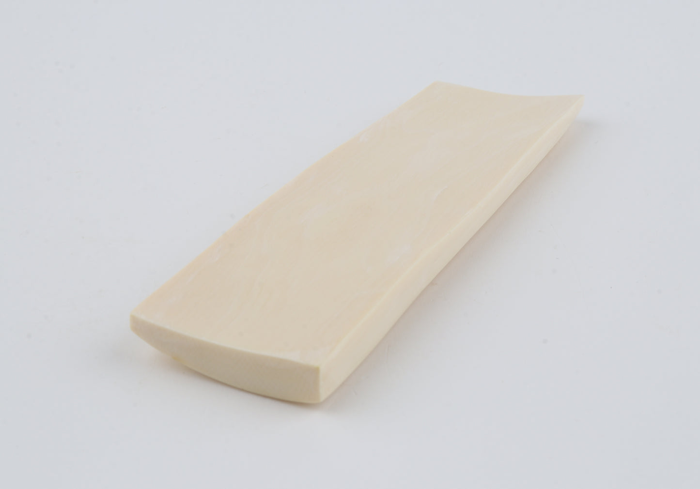 White mammoth ivory segment