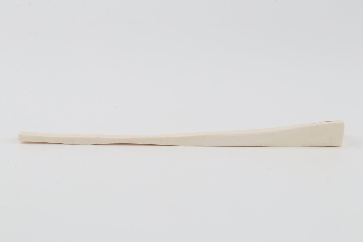 White mammoth ivory piece