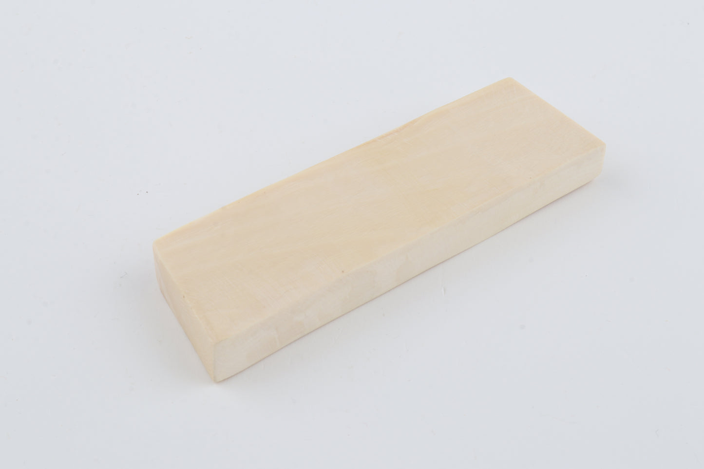 White mammoth ivory segment
