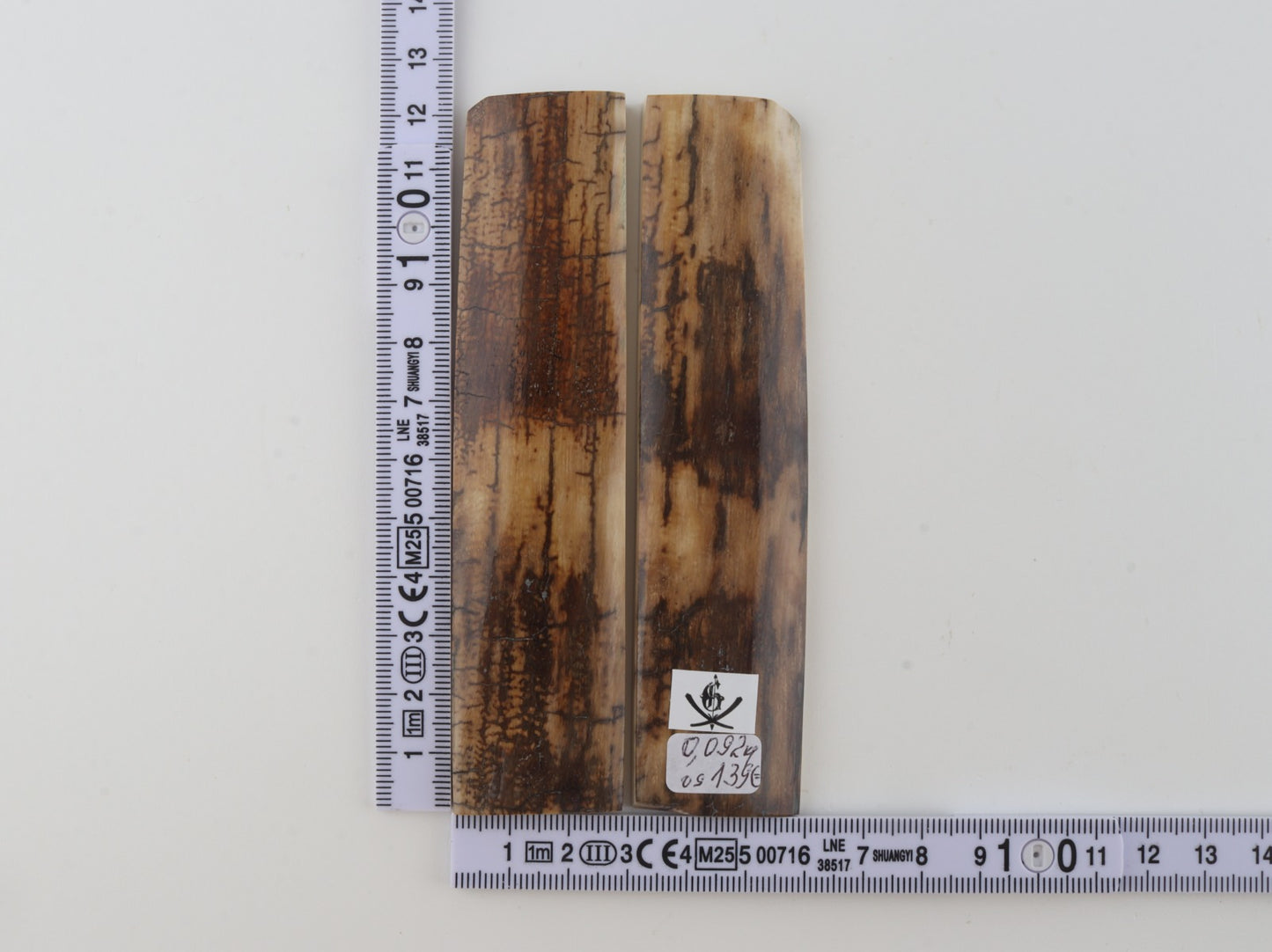 Natural mammoth bark scales
