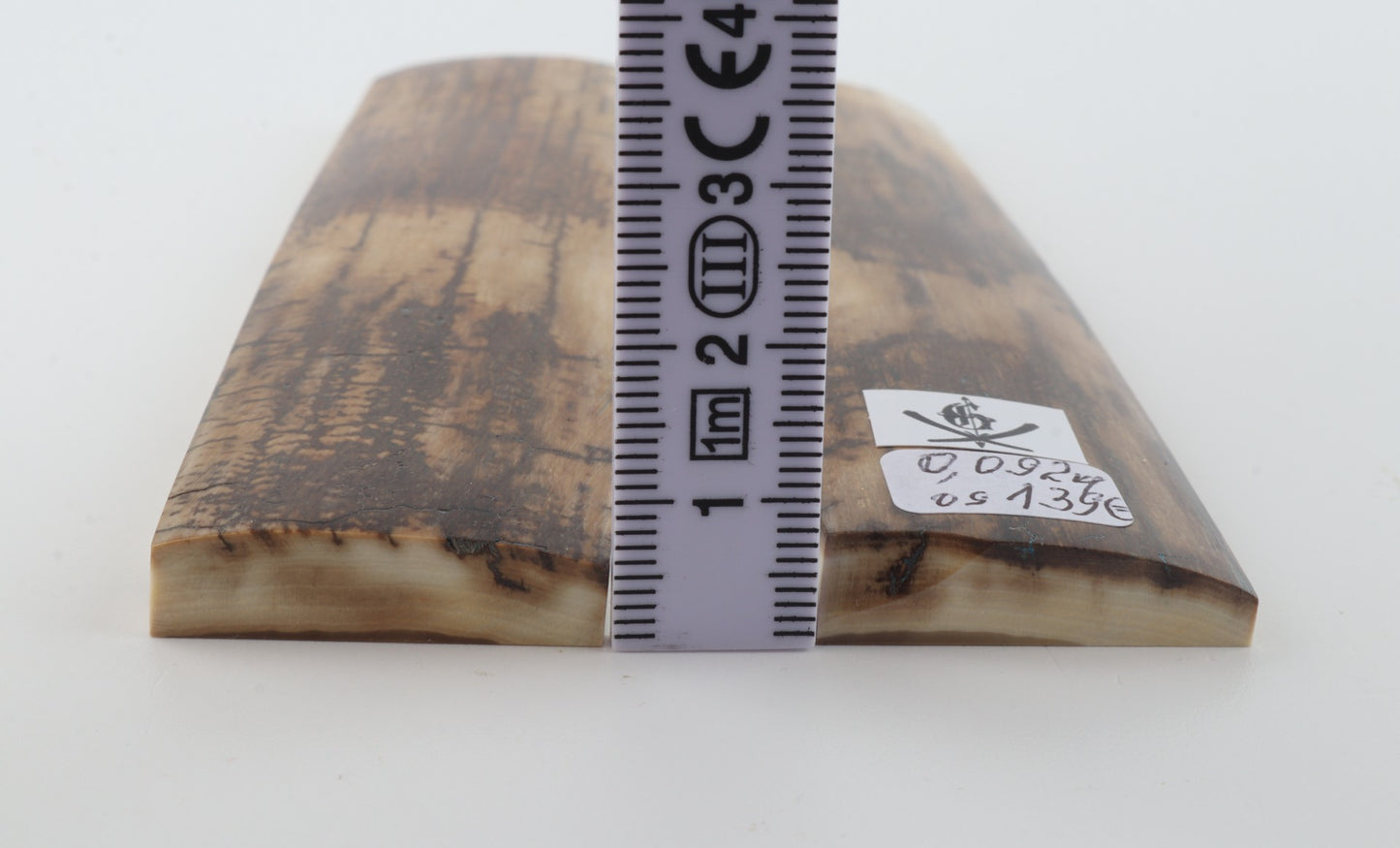 Natural mammoth bark scales