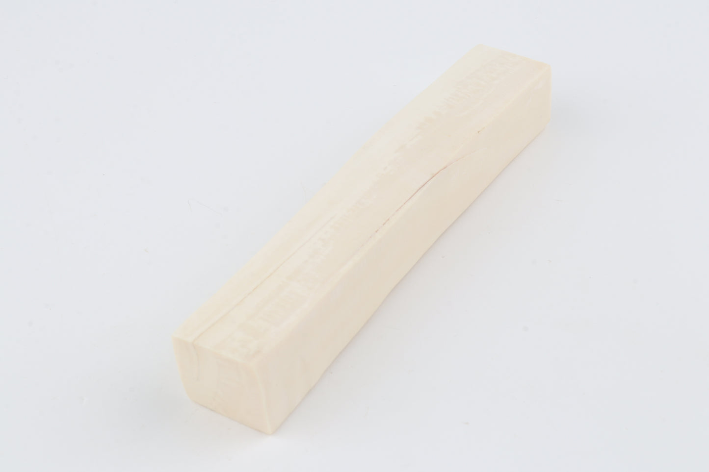 White mammoth ivory segment