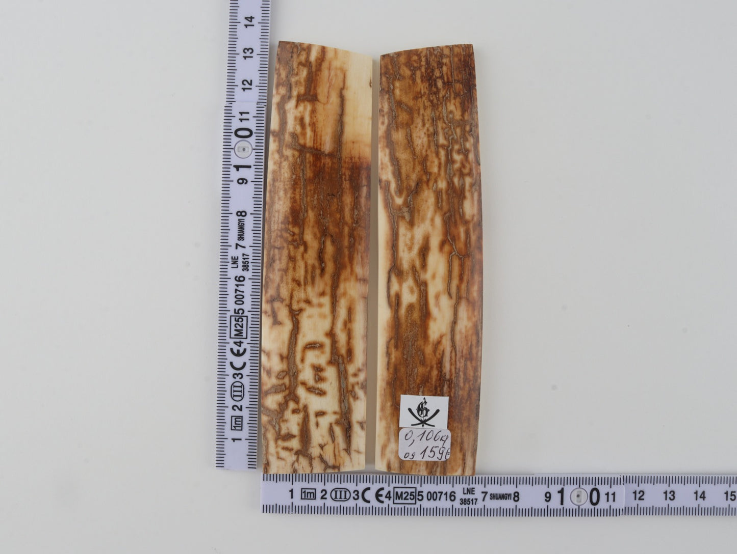 Natural mammoth bark scales
