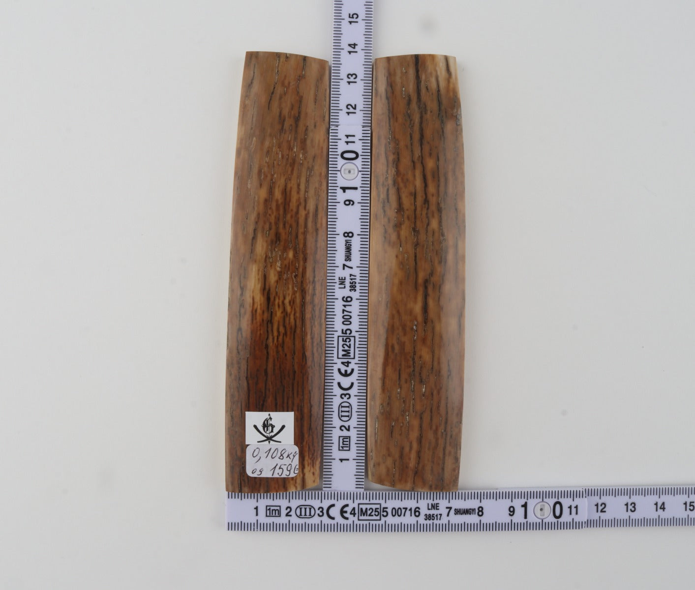 Natural mammoth bark scales