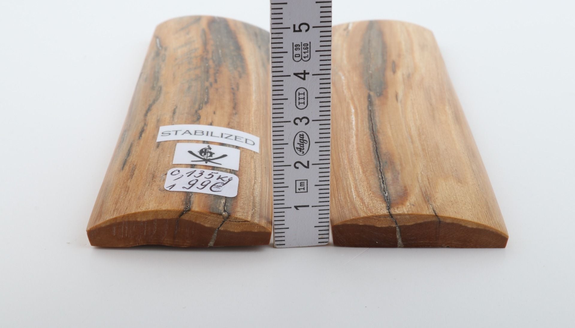 Stabilised mammoth bark scales