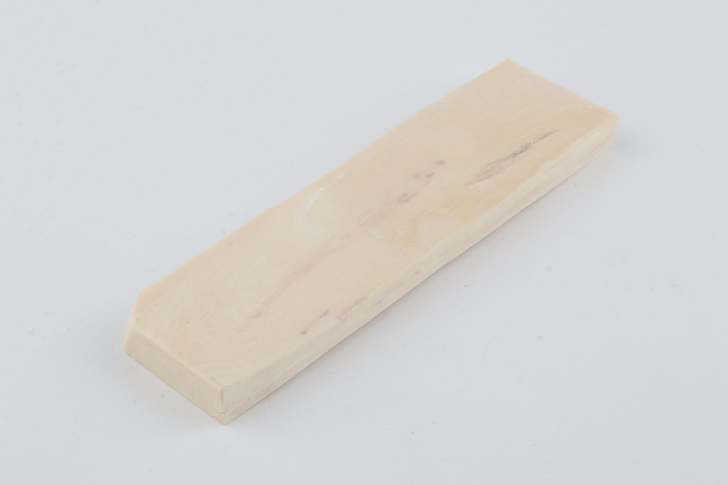 White mammoth ivory segment