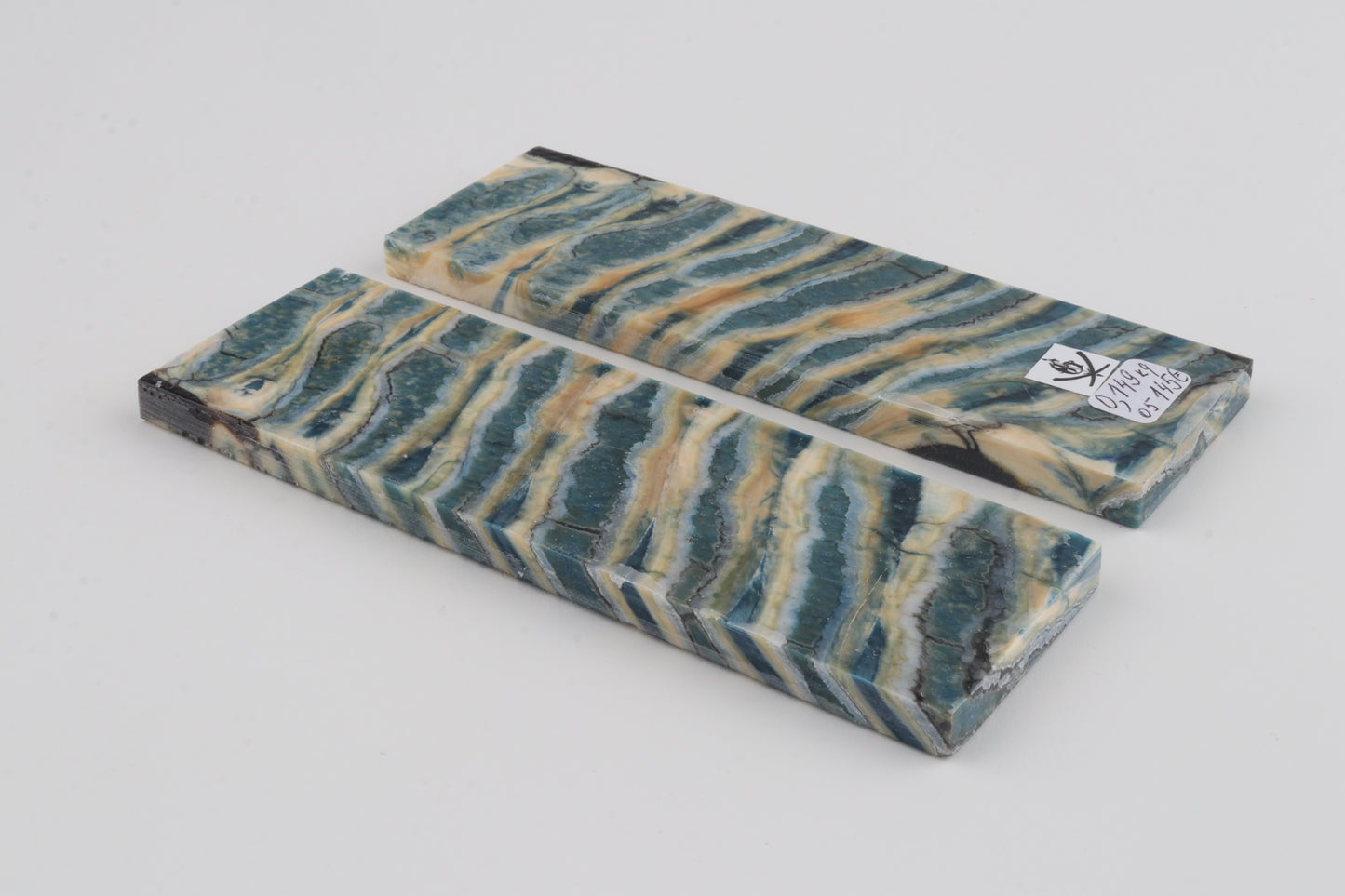 Stabilised mammoth molar scales