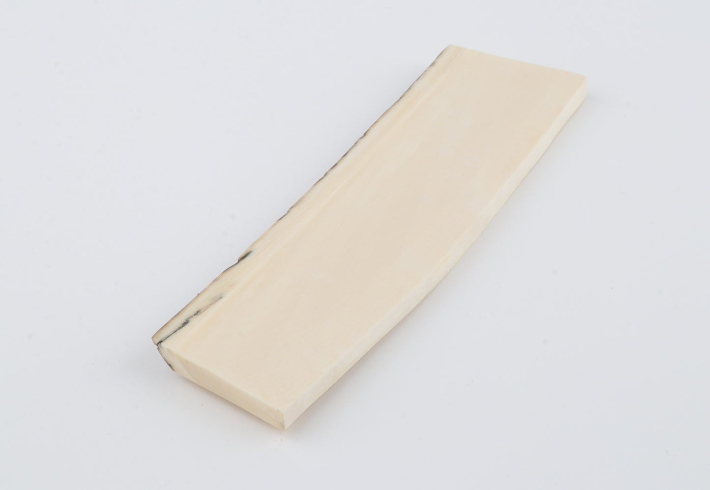 White mammoth ivory segment