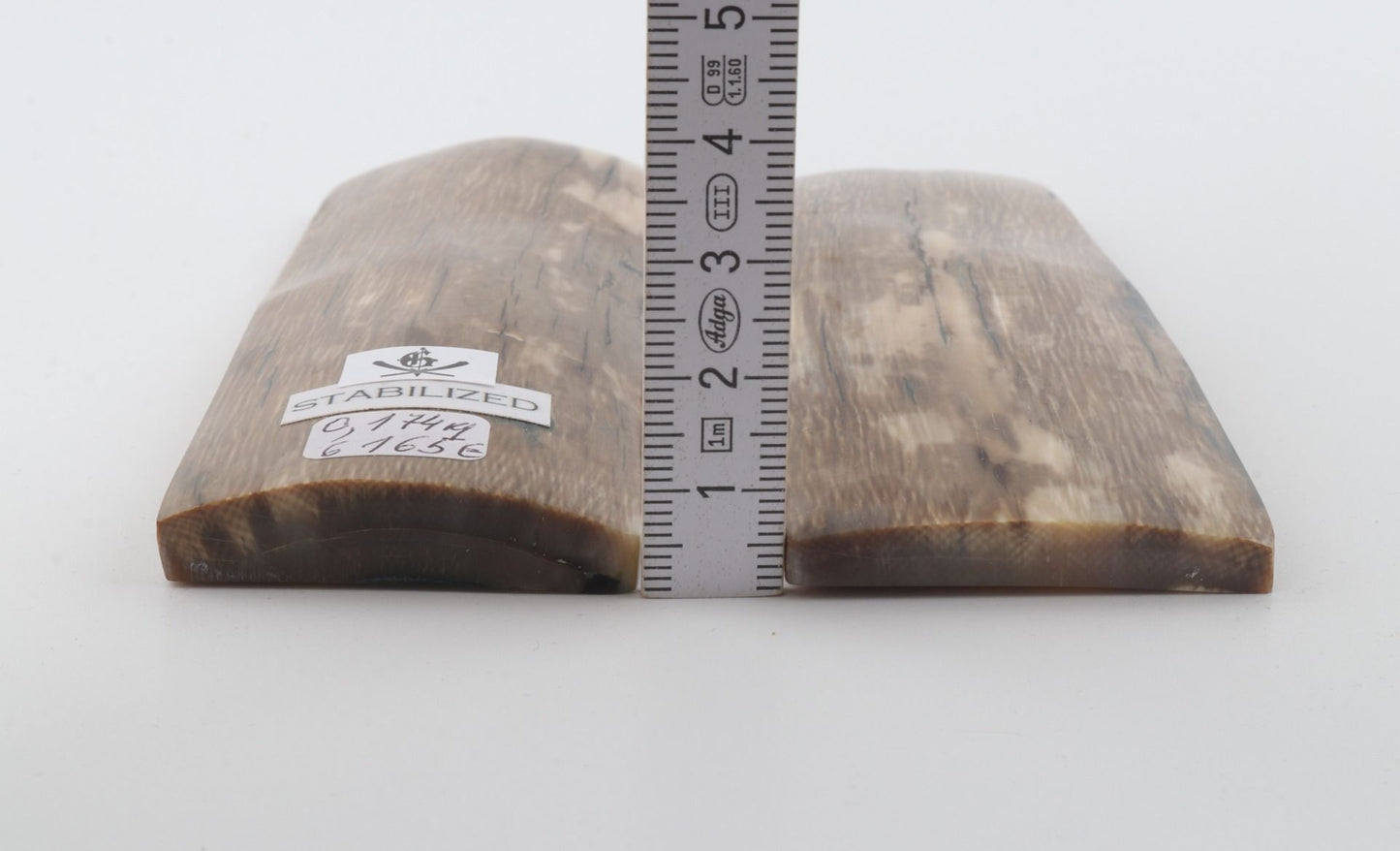 Stabilised mammoth bark scales