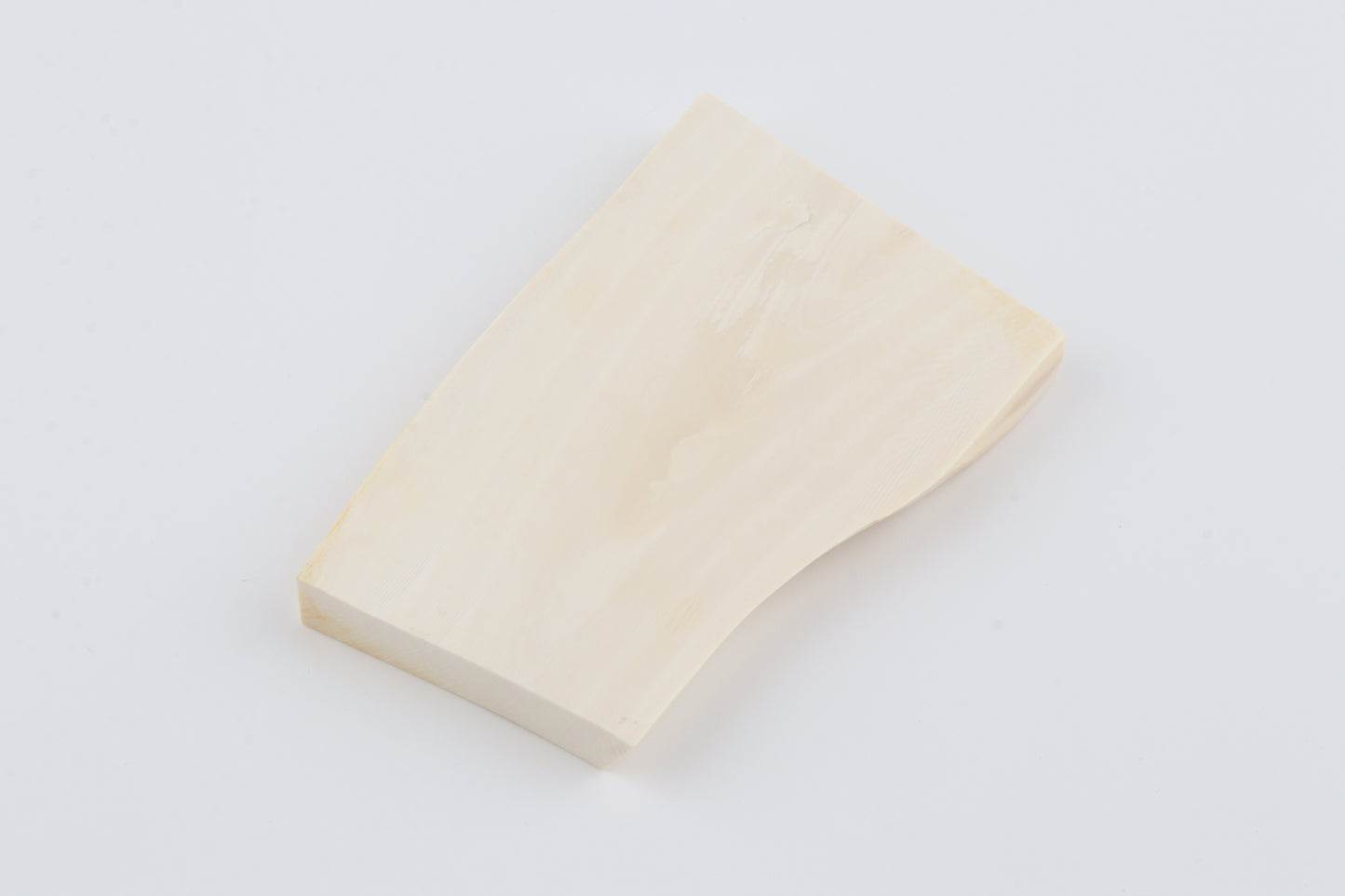White mammoth ivory segment