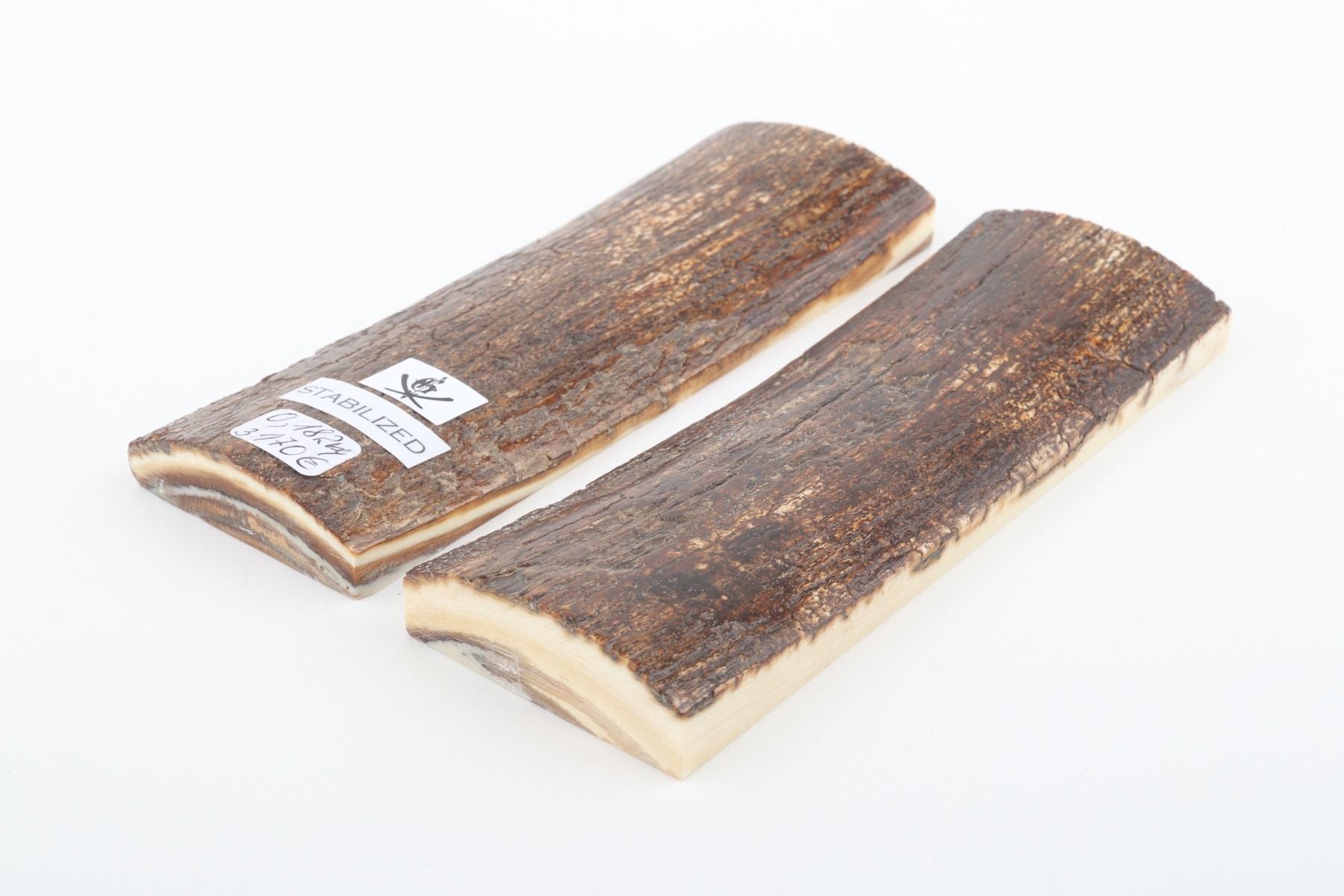 Stabilized mammoth bark scales