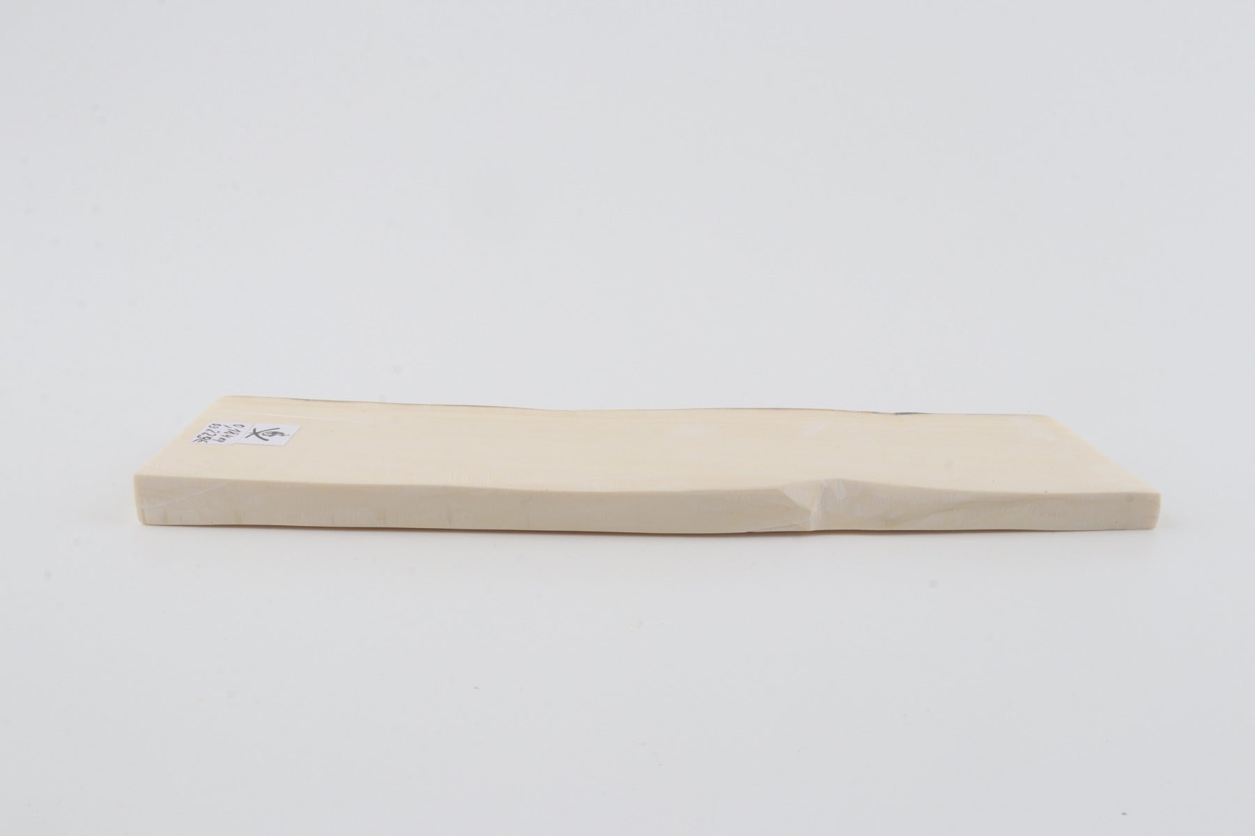 White mammoth ivory segment