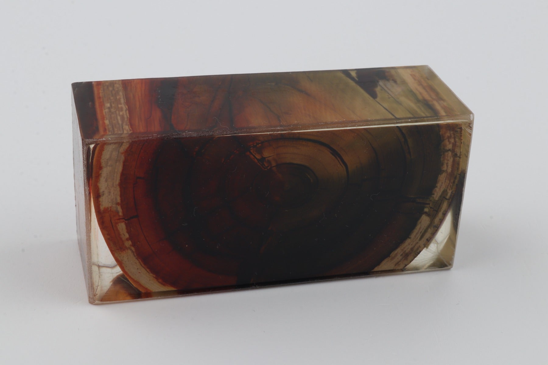 Stabilised mammoth ivory block