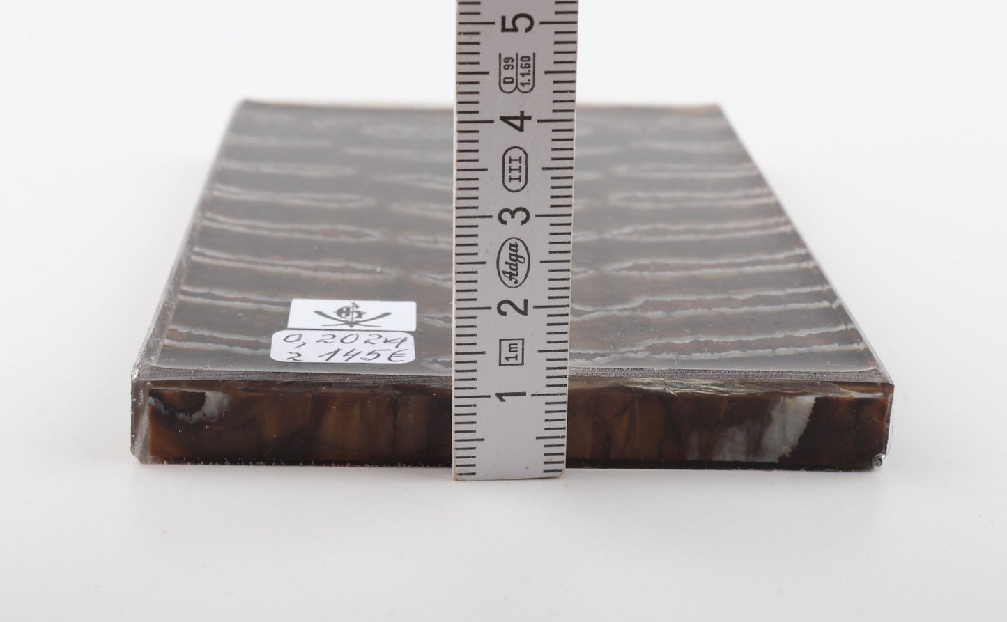 Stabilised mammoth molar scales