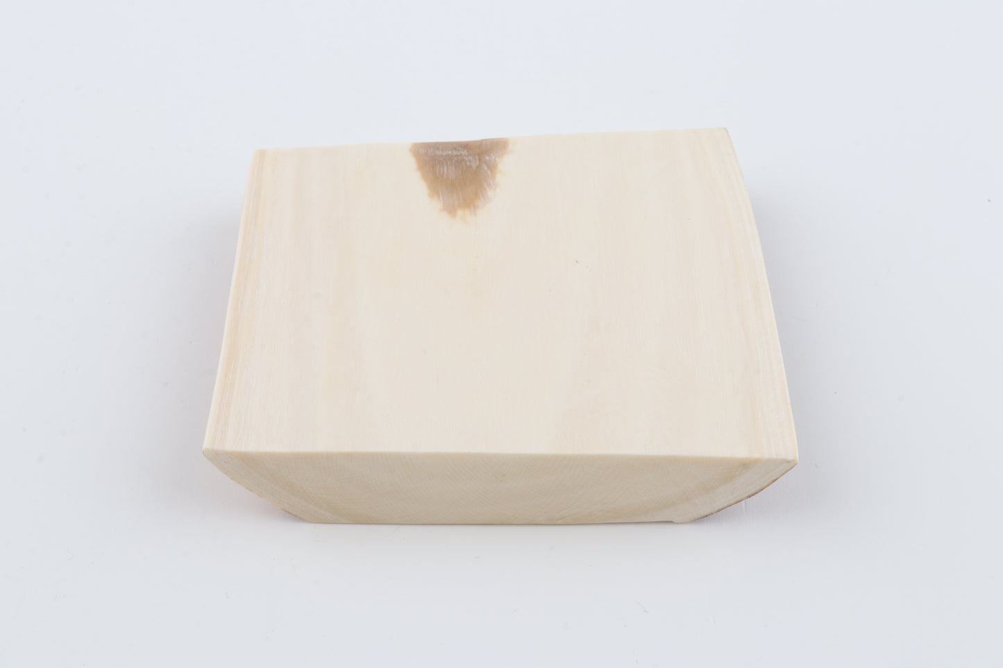 White mammoth ivory segment