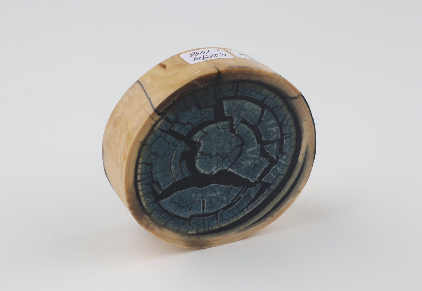Stabilized mammoth ivory piece