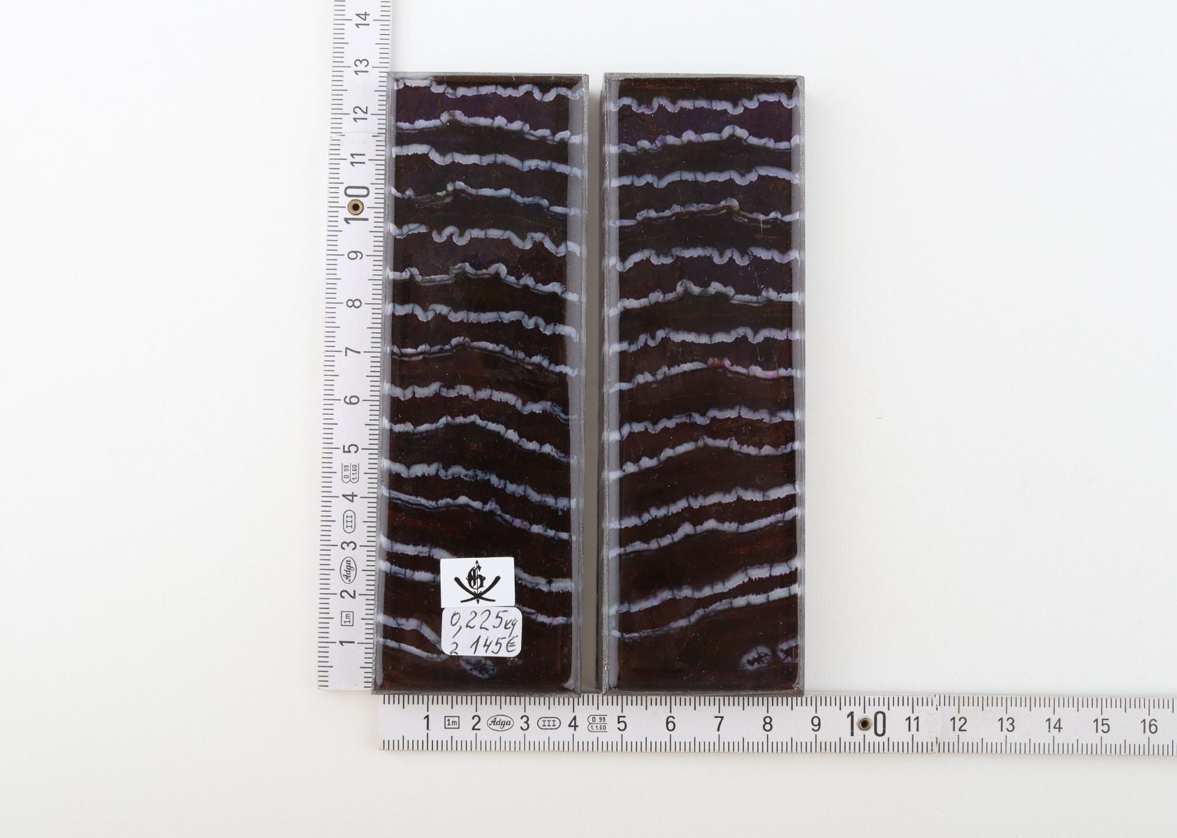 Stabilised mammoth molar scales