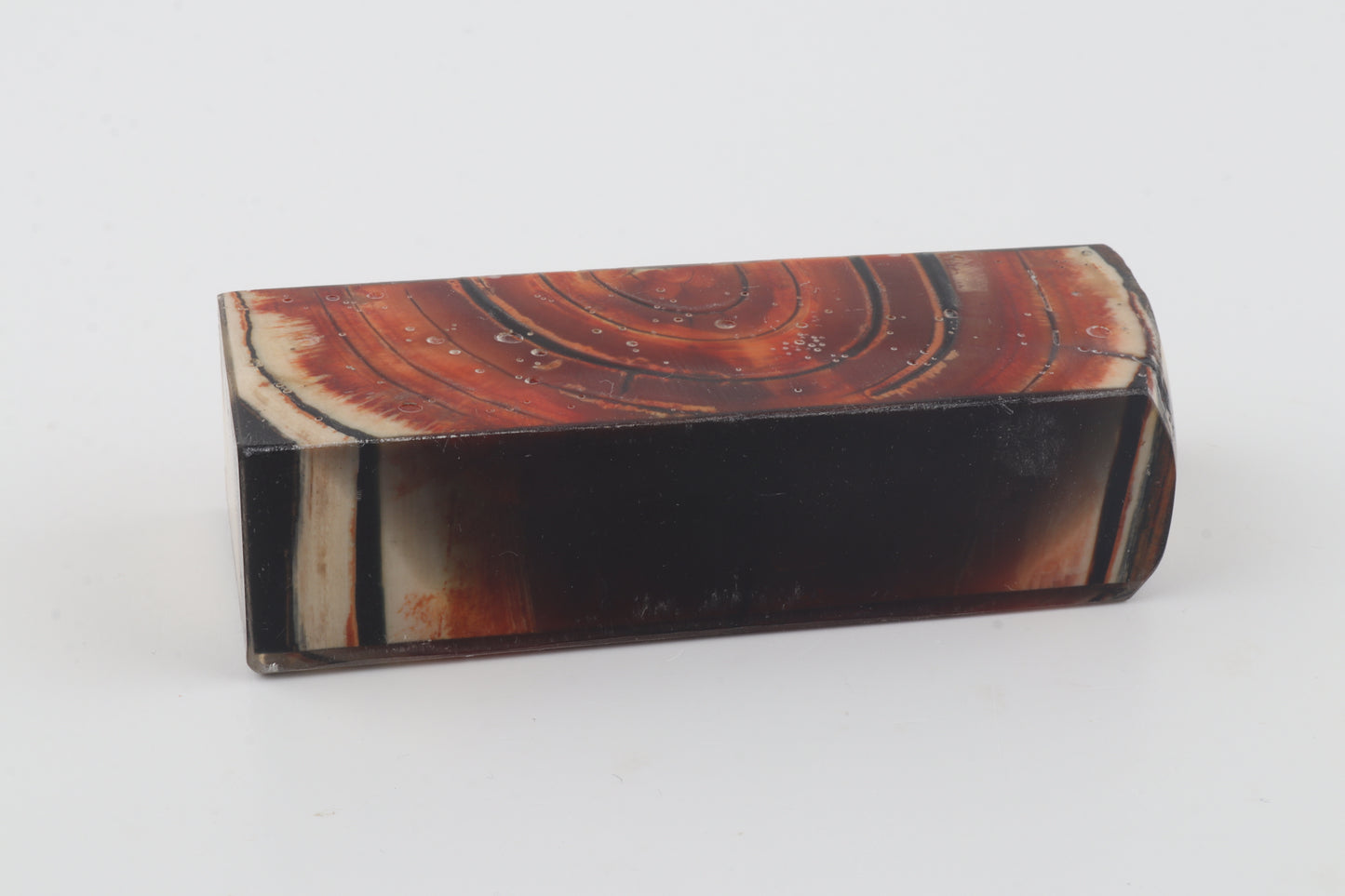 Stabilised mammoth ivory block