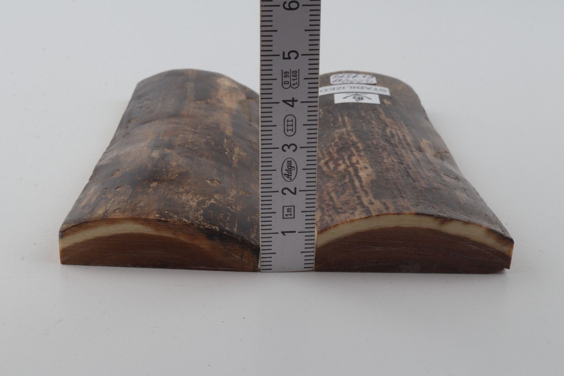 Stabilized mammoth bark scales