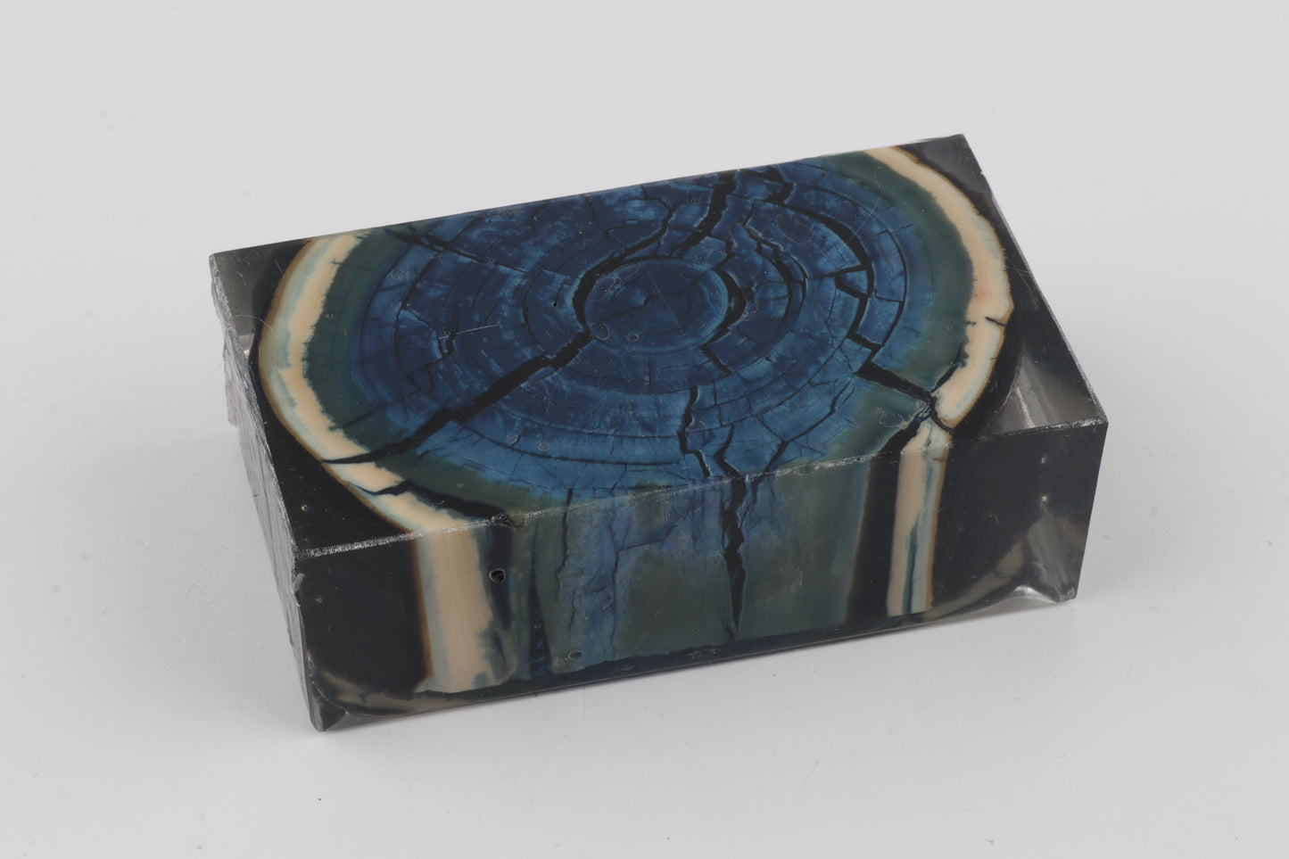 Stabilized mammoth ivory block