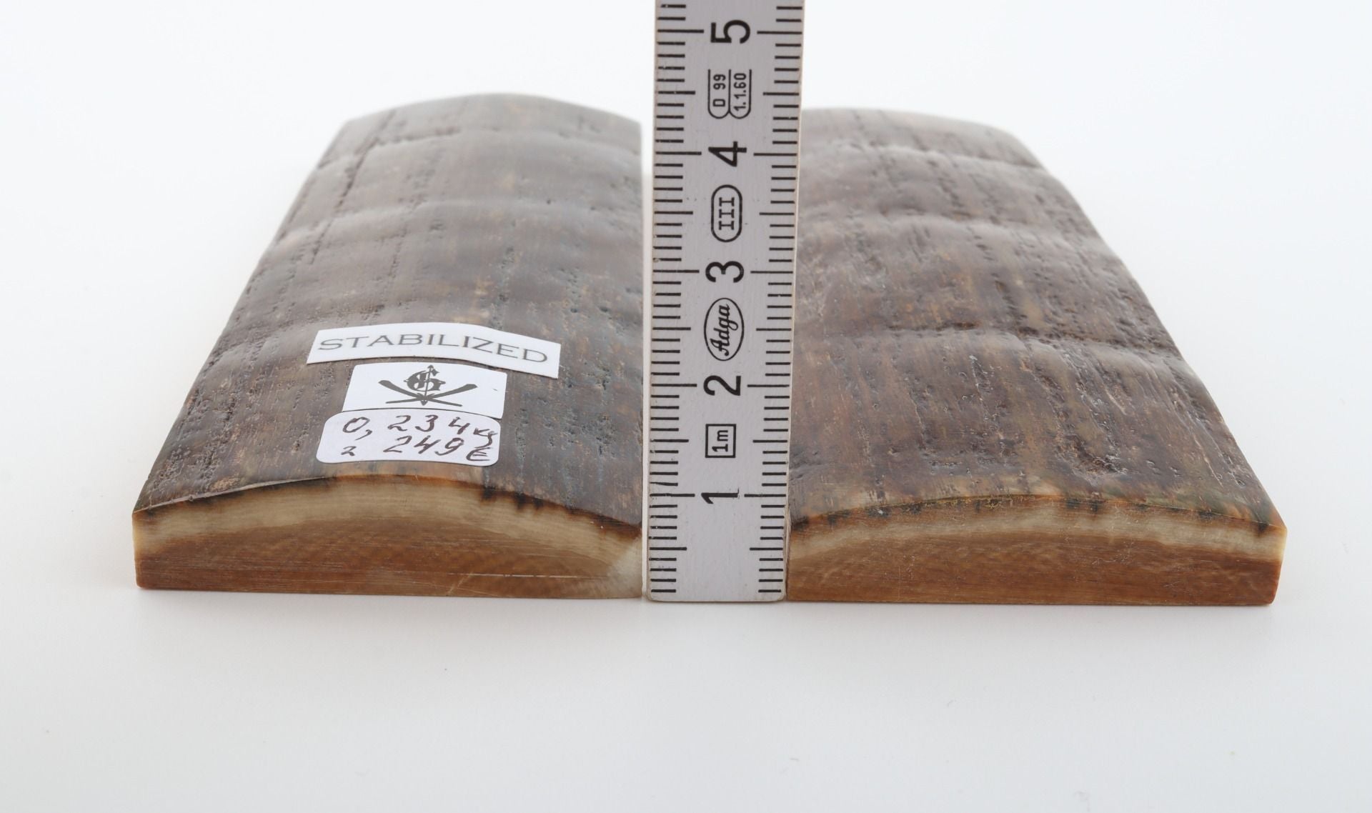 Stabilised mammoth bark scales