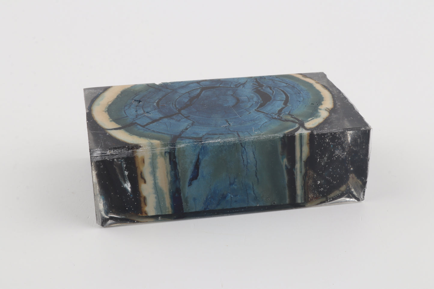 Stabilised mammoth ivory block