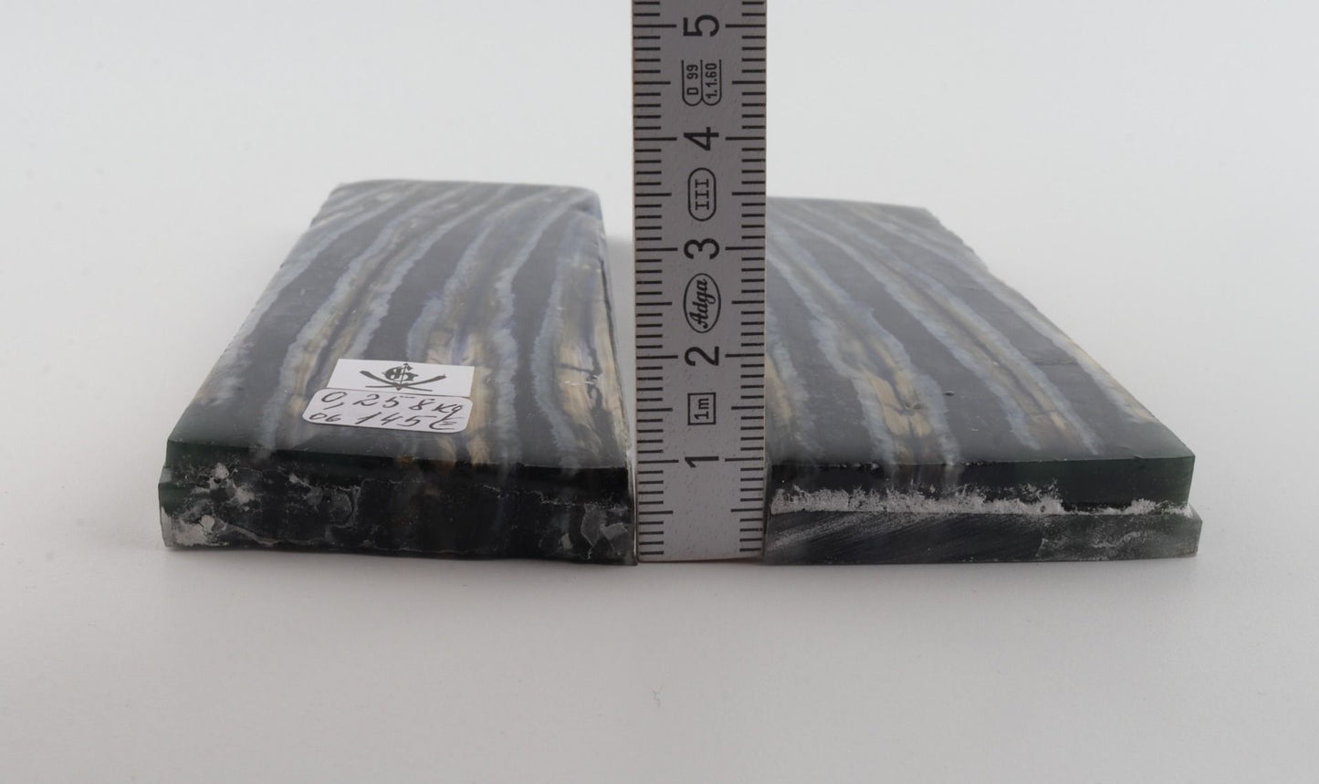 Stabilized mammoth molar scales