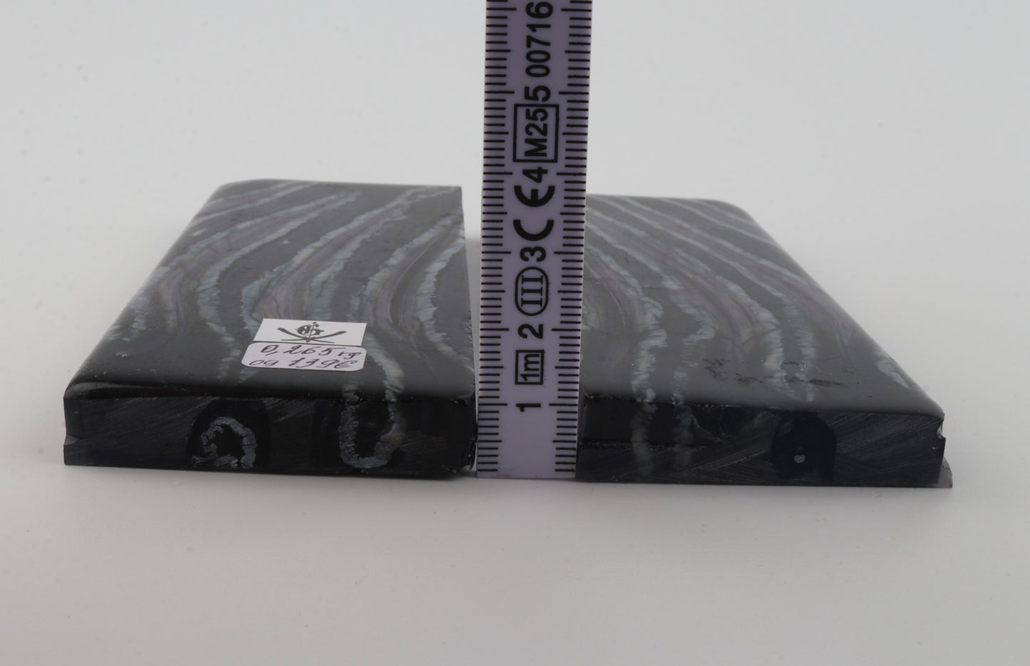 Stabilized mammoth molar scales