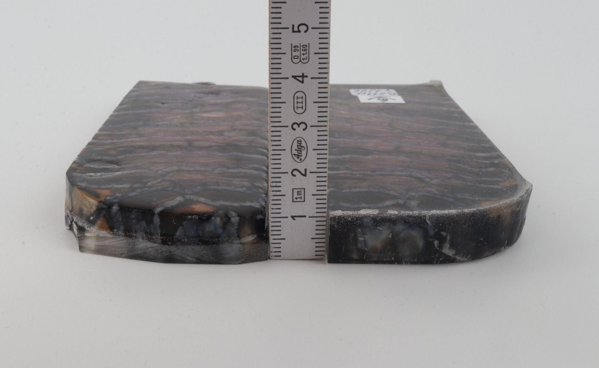 Stabilised mammoth molar scales