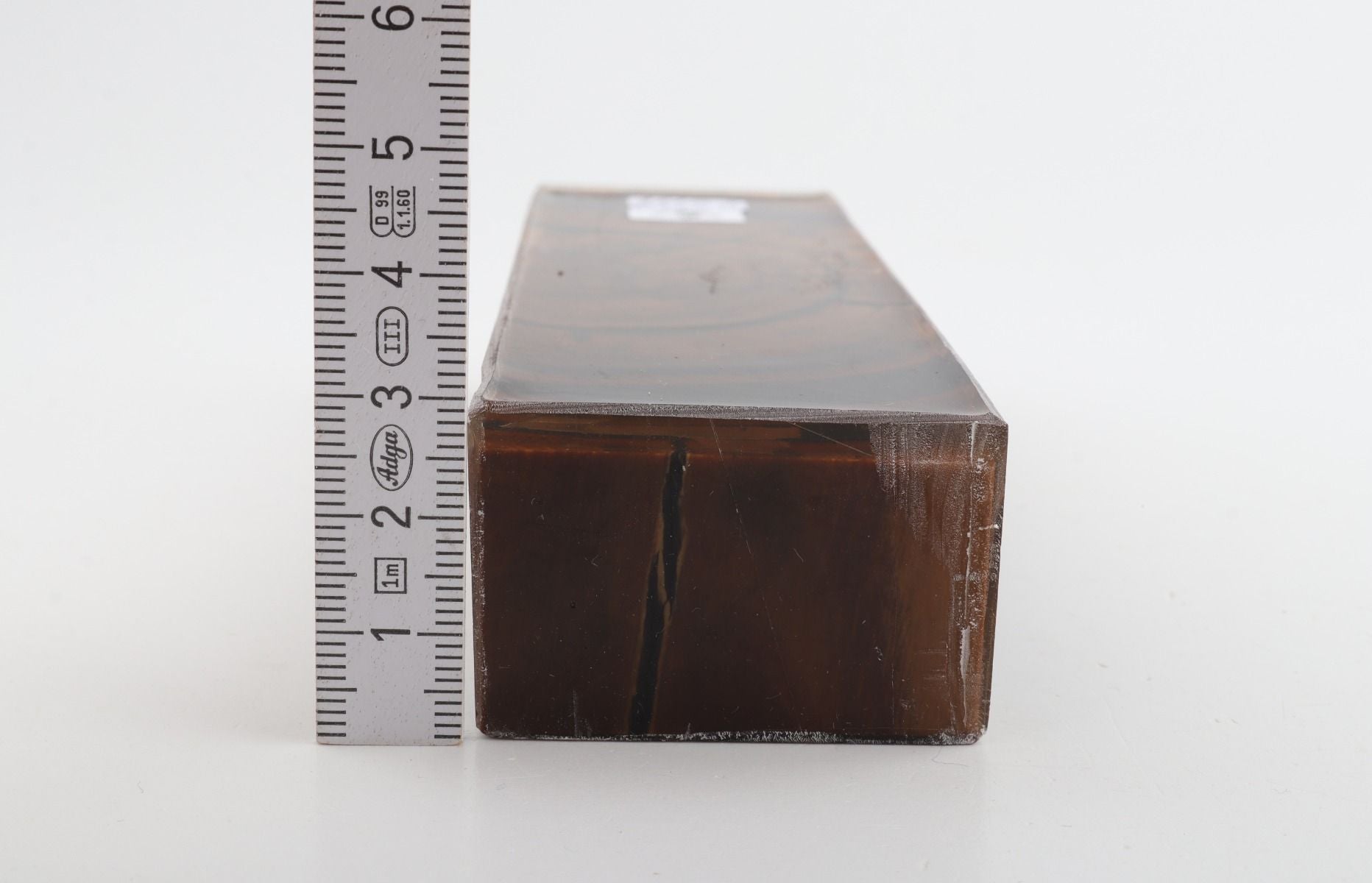 Stabilised mammoth ivory block