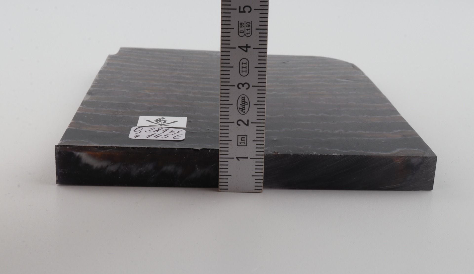 Stabilised mammoth molar scales
