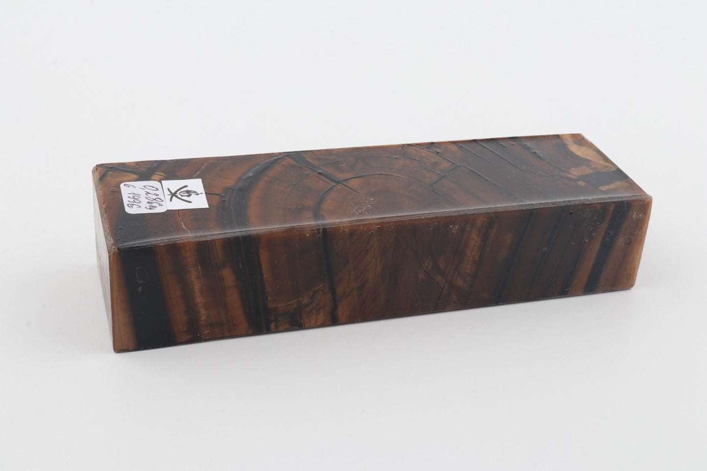 Stabilized mammoth ivory block
