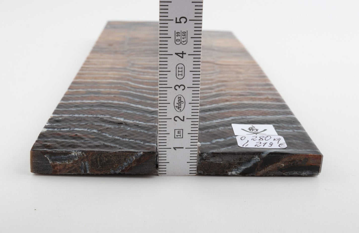 Stabilised mammoth molar scales