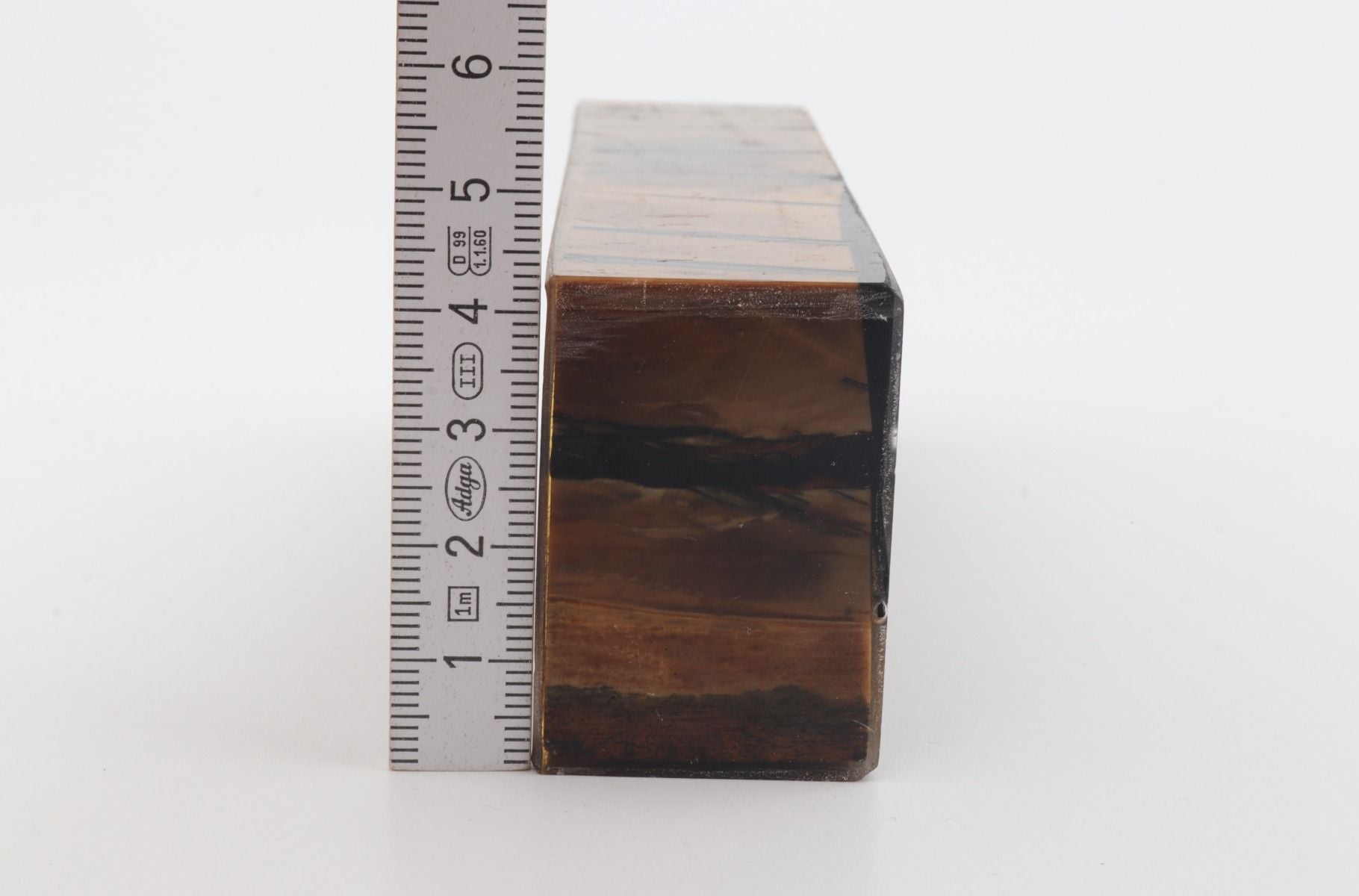 Stabilized mammoth ivory block