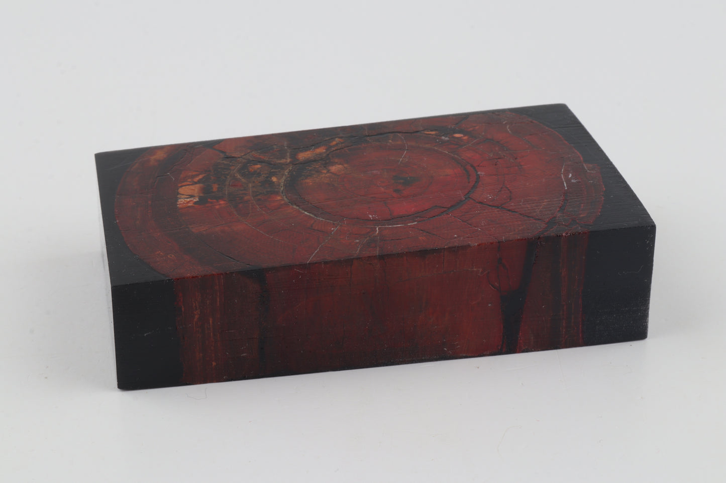 Stabilised mammoth ivory block