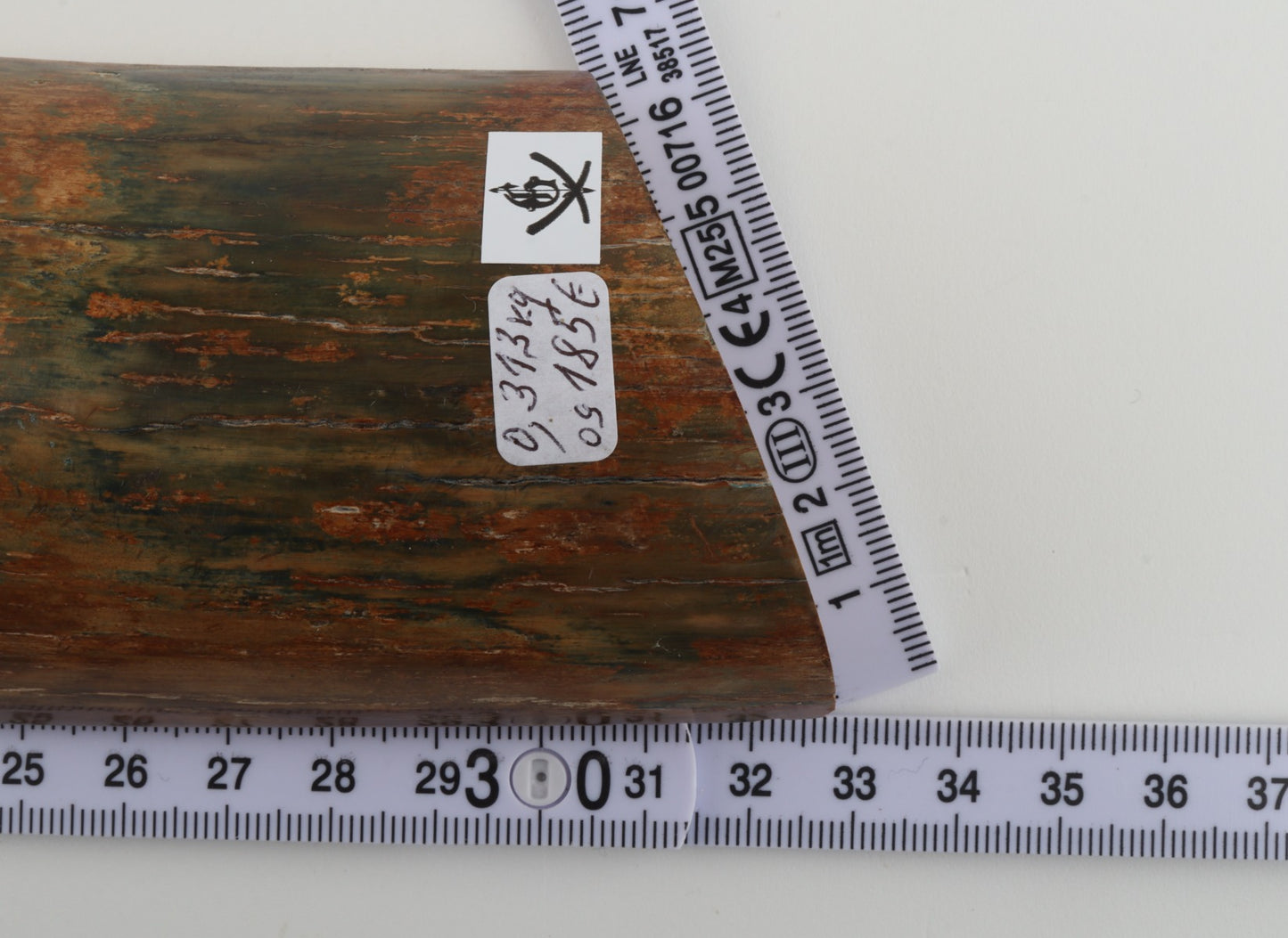 Beige-green mammoth bark