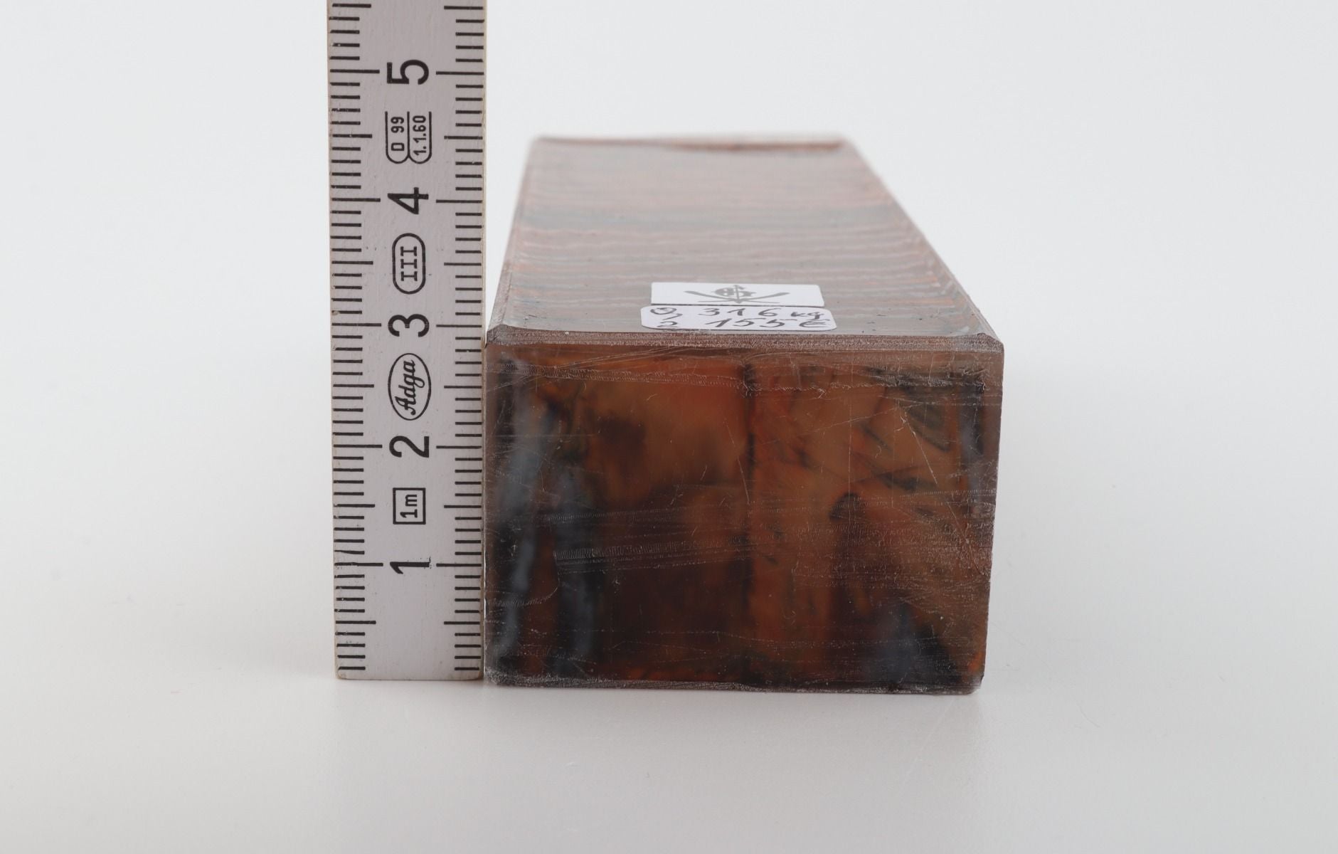 Stabilised mammoth molar block