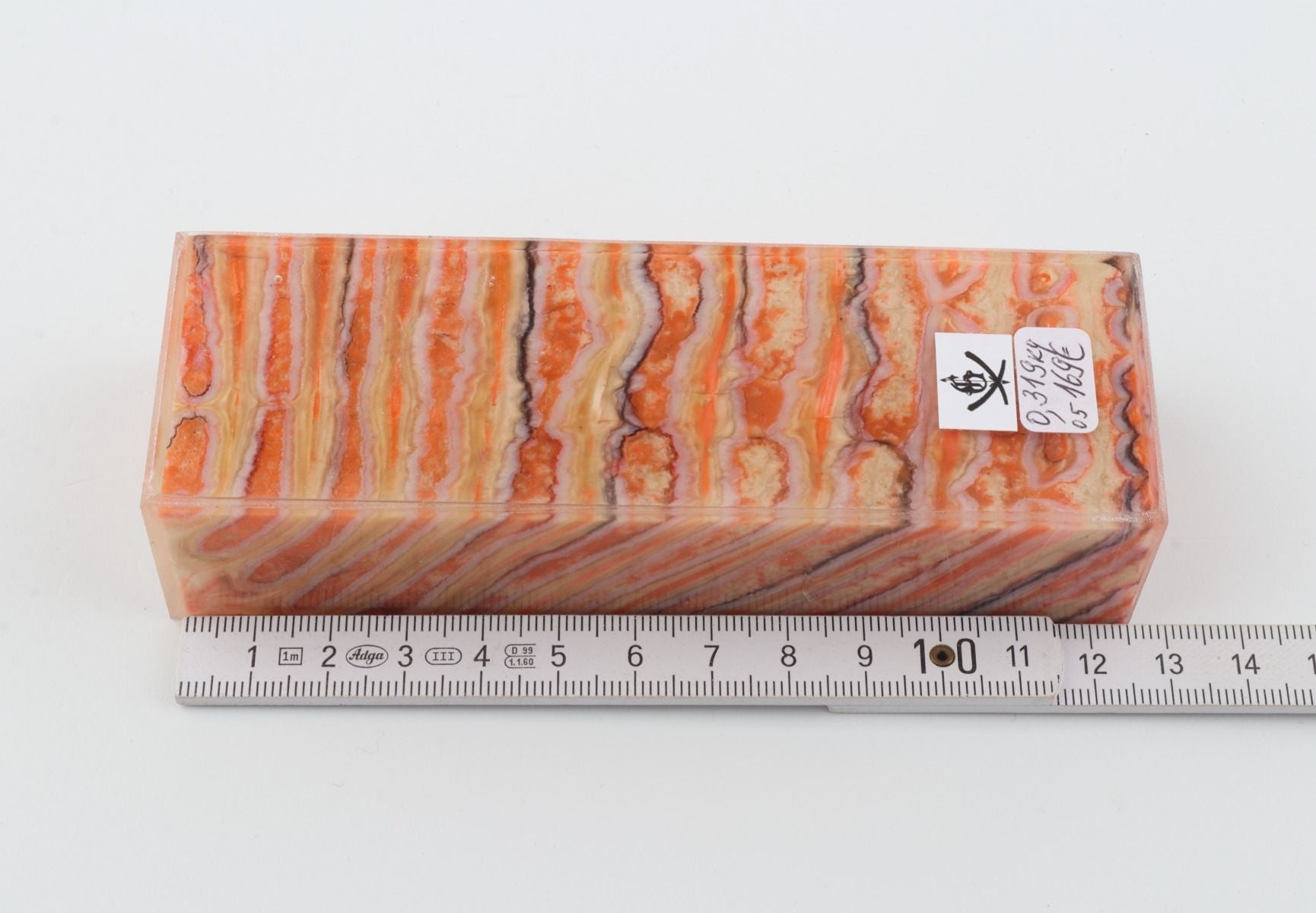 Stabilised mammoth molar block
