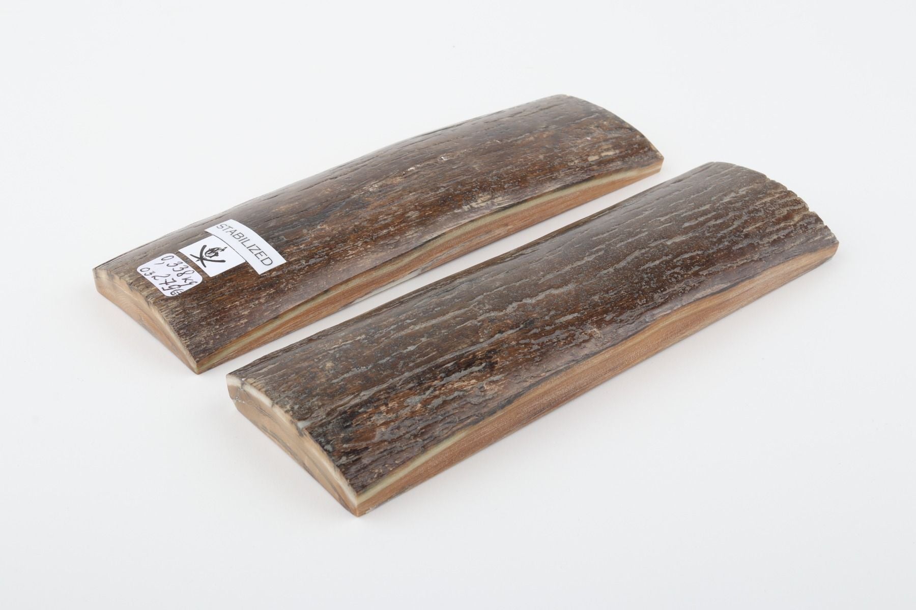 Stabilized mammoth bark scales