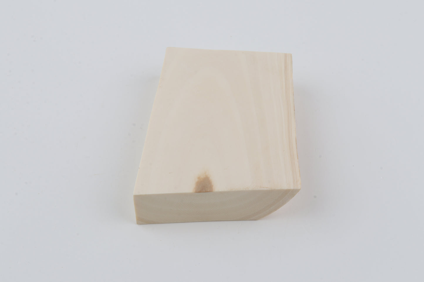 White mammoth ivory piece