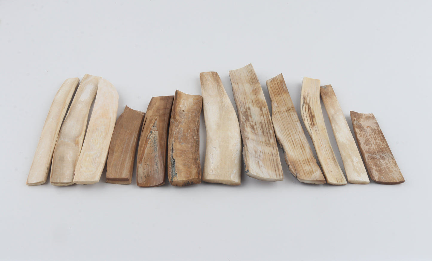 Natural mammoth bark pieces