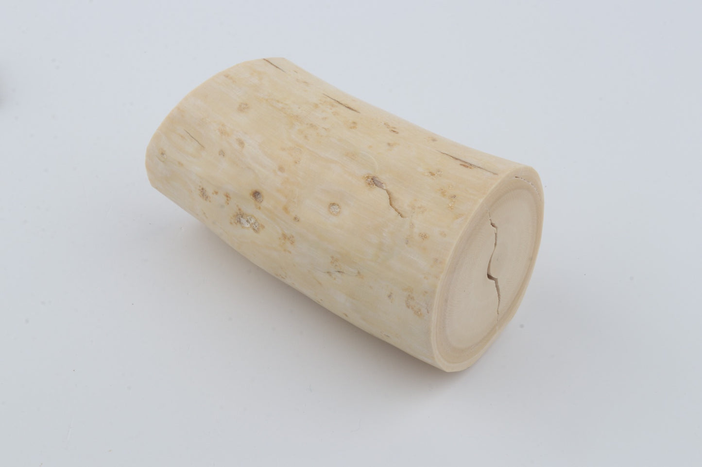 Round mammoth tusk piece