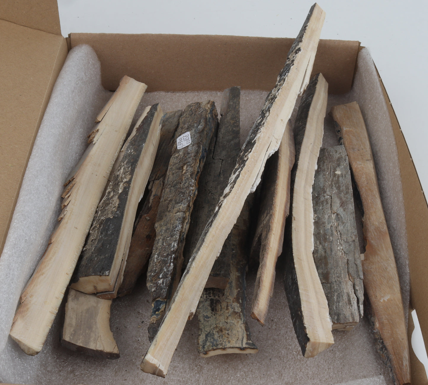 Untreated mammoth ivory offcuts